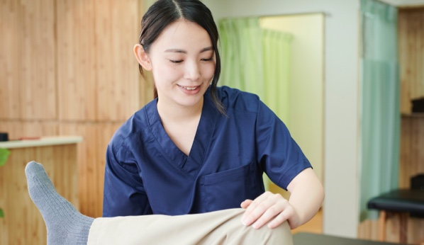 リハビリテーション治療の様子